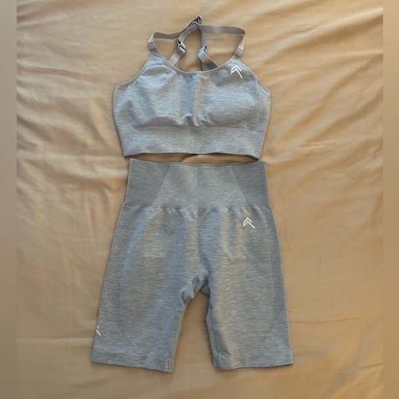 Oner Active Pants - Oner Active Classic Seamless Gray Marl Set
